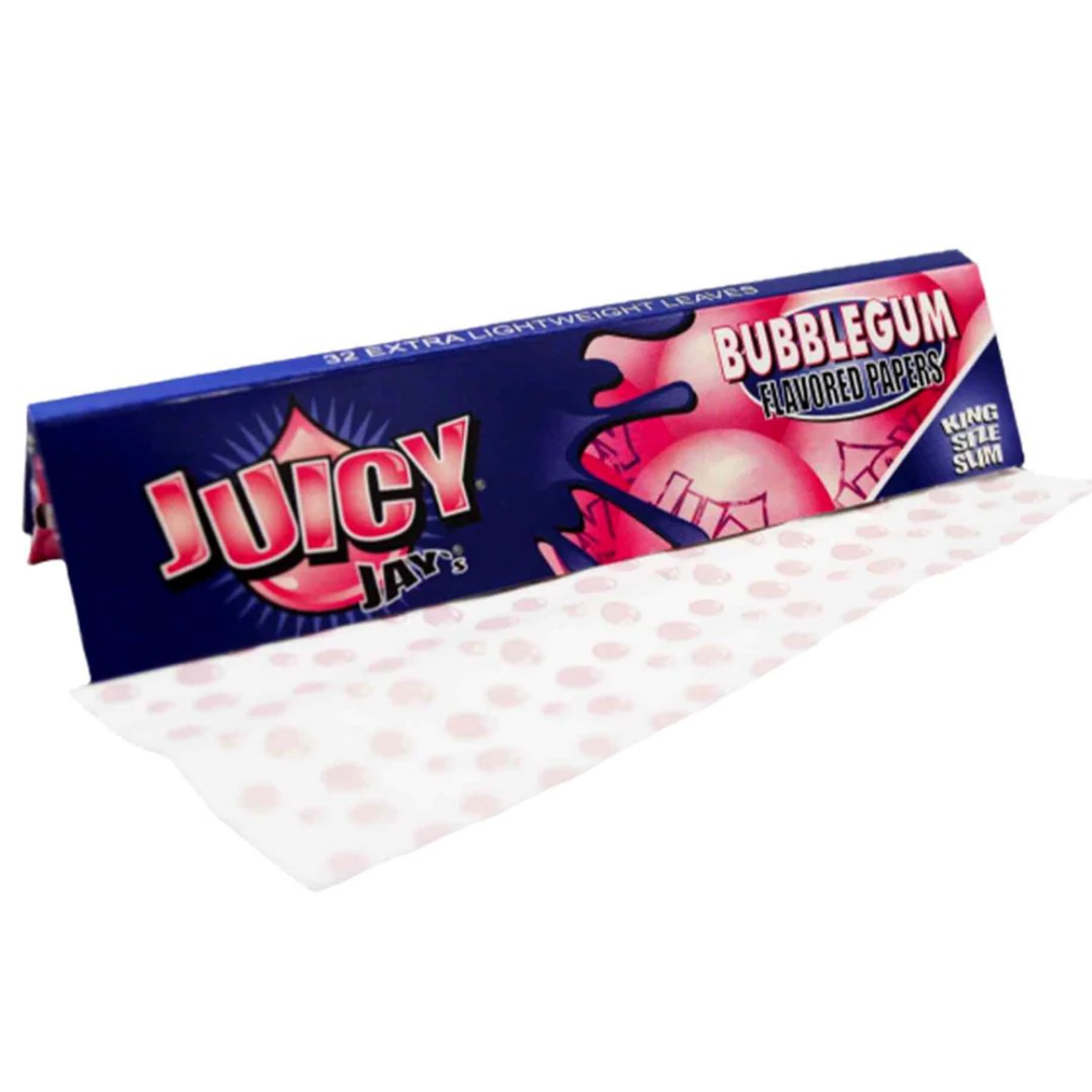 Papel para Rolar Juicy Jay's 32 Hojas 1 1/4 - Bubblegum