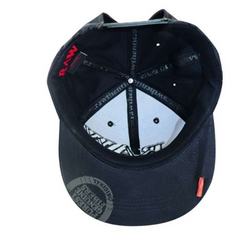 Gorra negra RAW
